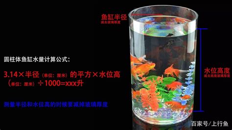 魚缸水量計算公式|鱼缸通用计算器